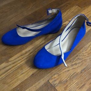 Dream Pairs Blue Wedges